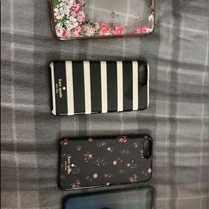 Four IPhone Seven Plus Cases with Pop Socket